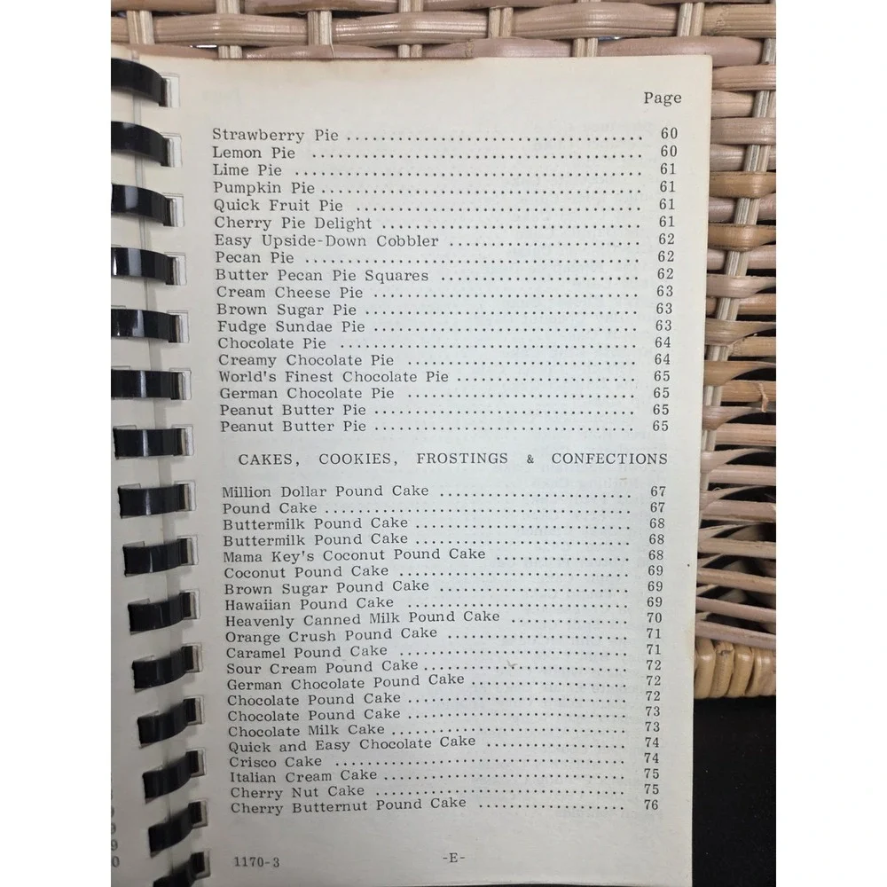 Morris Chapel United Methodist Church Cookbook Walkertown NC 1978 North Carolina
